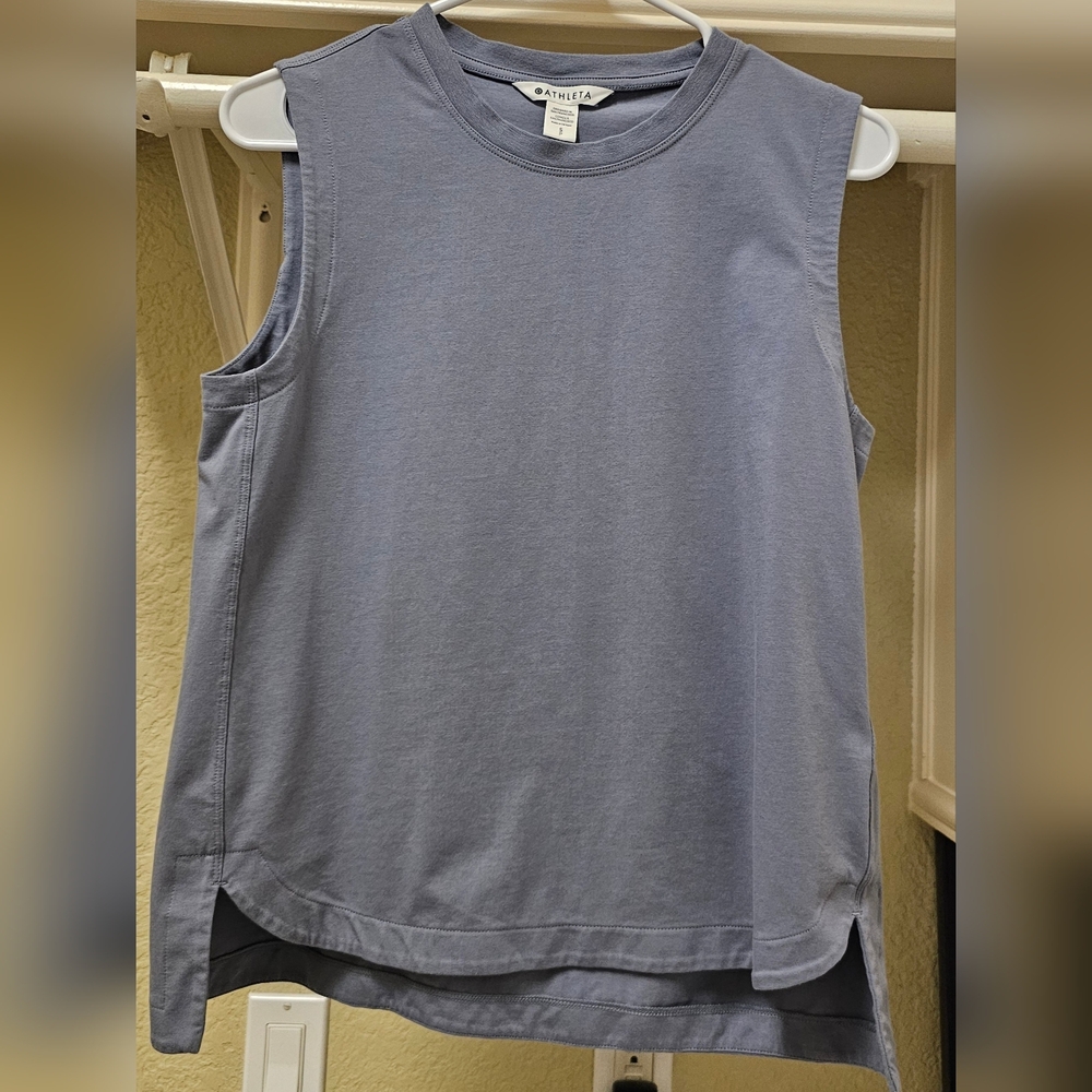 Athleta Women's Gray Sleeveless Top Sz SP